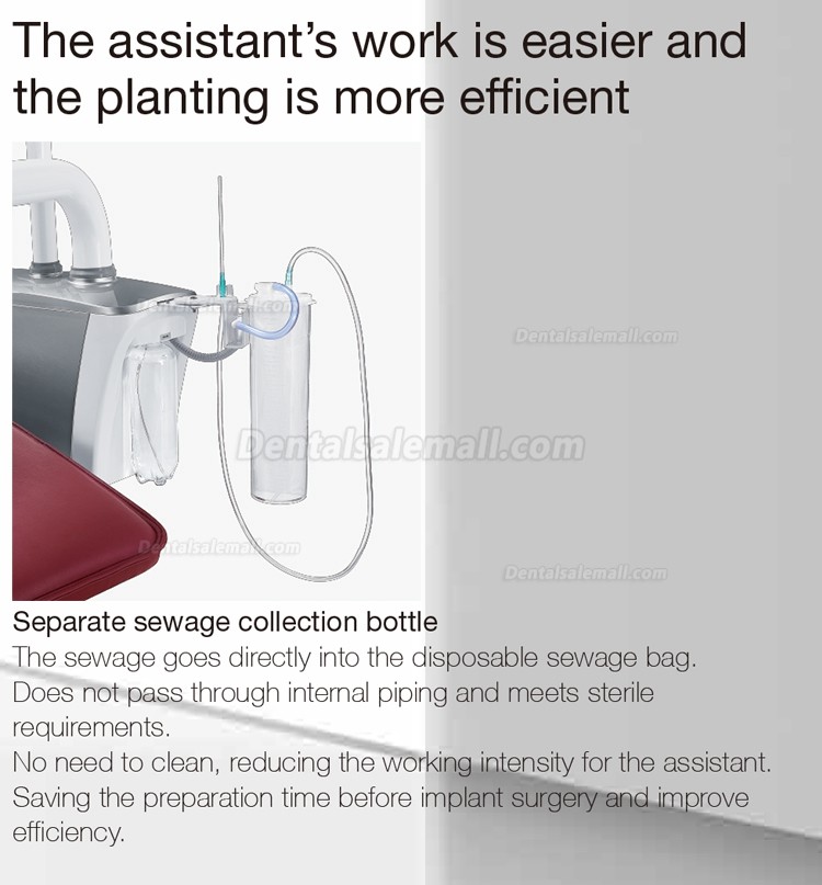 Tuojian® M100(I) Functional Efficient Dental Implant Surgery Dental Chair Treatment Unit